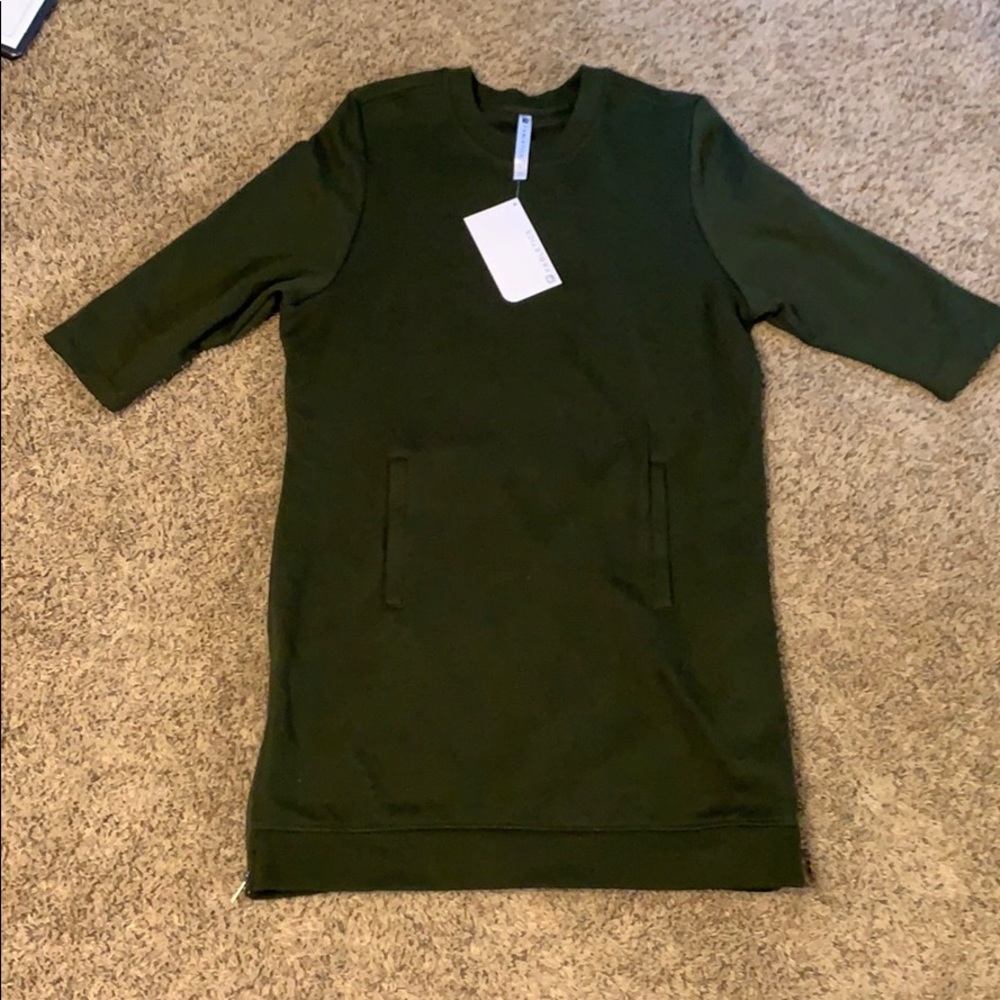Fabletics, Olive green, Tunic top